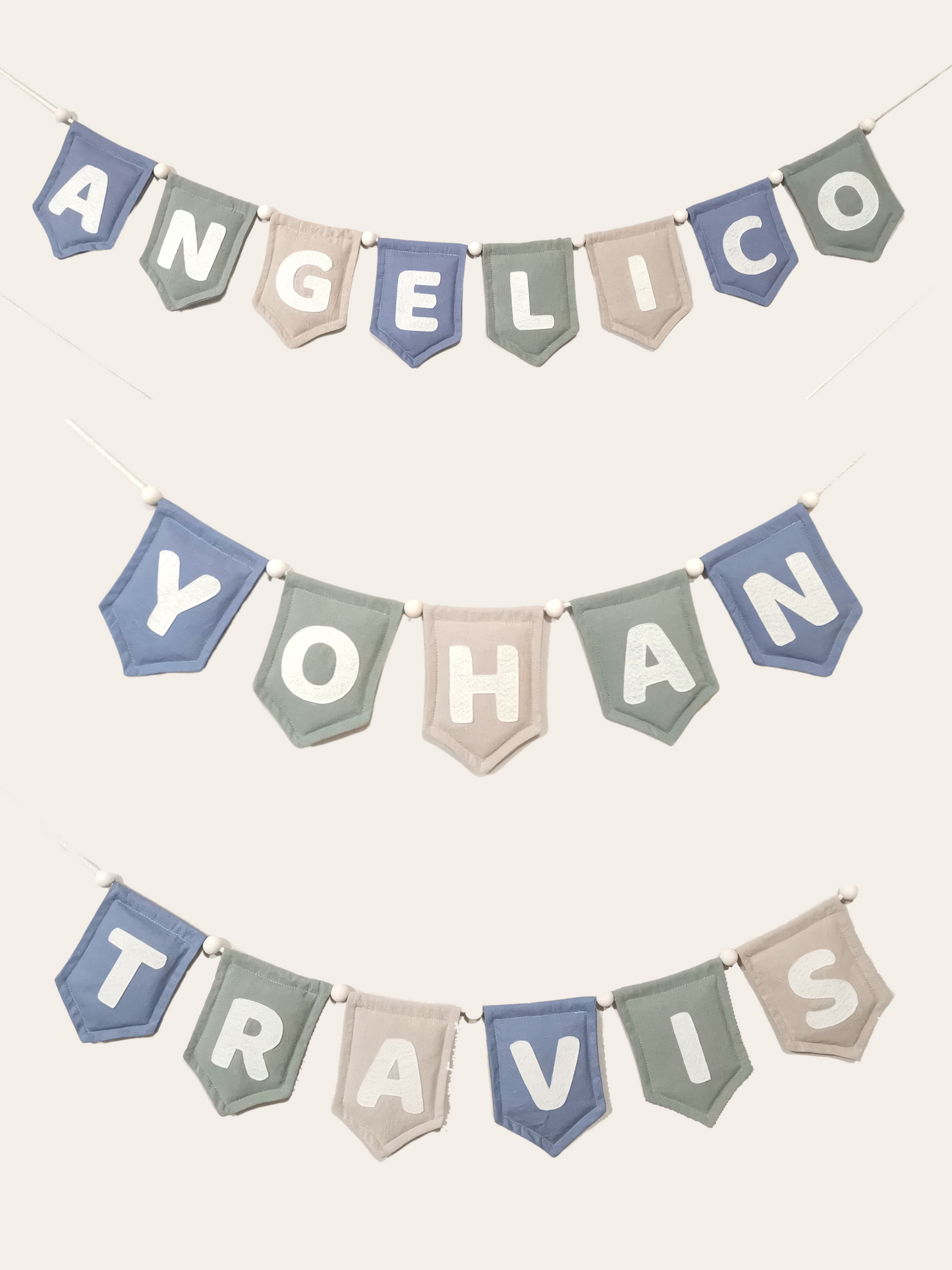 Name Bunting (WINTER SET) - JAN 2025 DELIVERY