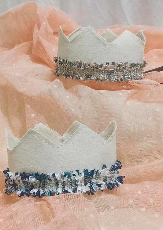 Mini Linen Crown