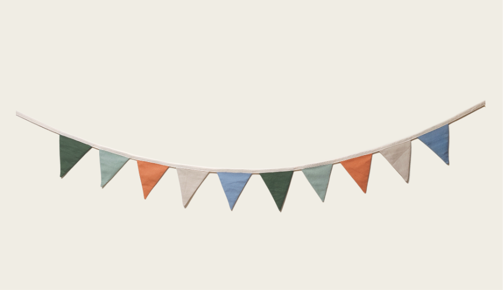 Coastal Breeze Linen Bunting