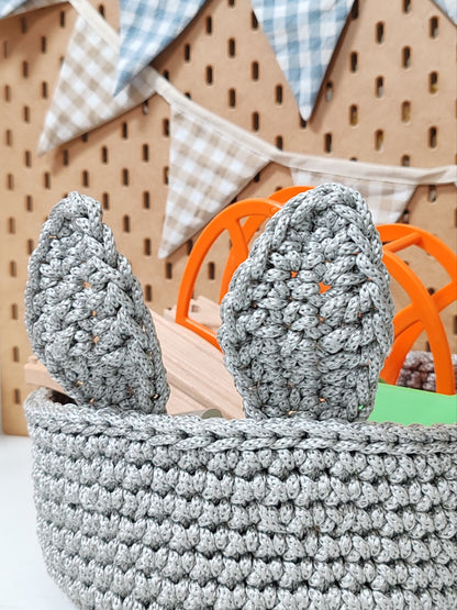 Crochet Bunny Basket