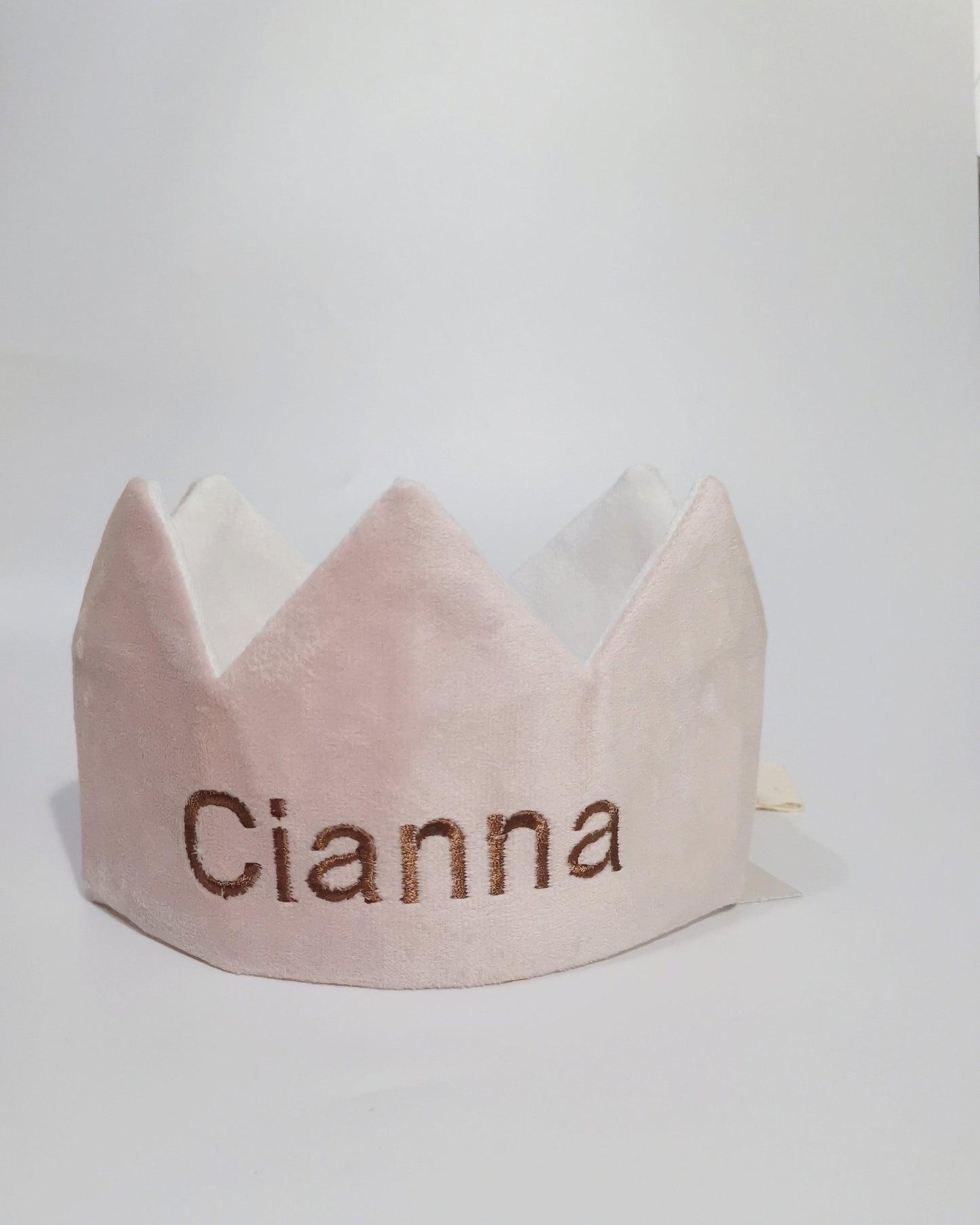 Personalized Velvet Party Crown